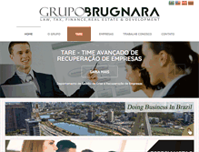 Tablet Screenshot of brugnara.com.br